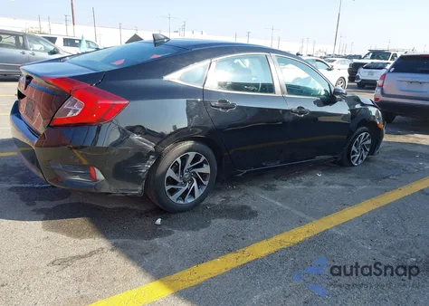 2017 Honda Civic Ex из США, поврежденный, VIN 2HGFC2F89HH540997